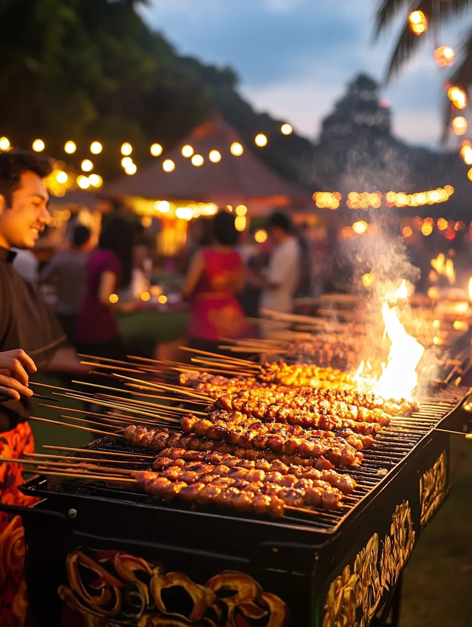 Perkhidmatan Katering Satay ke Rumah